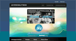 Desktop Screenshot of jb-personalfitness.com
